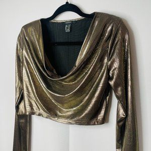 Night Blouse "Metalic chick"